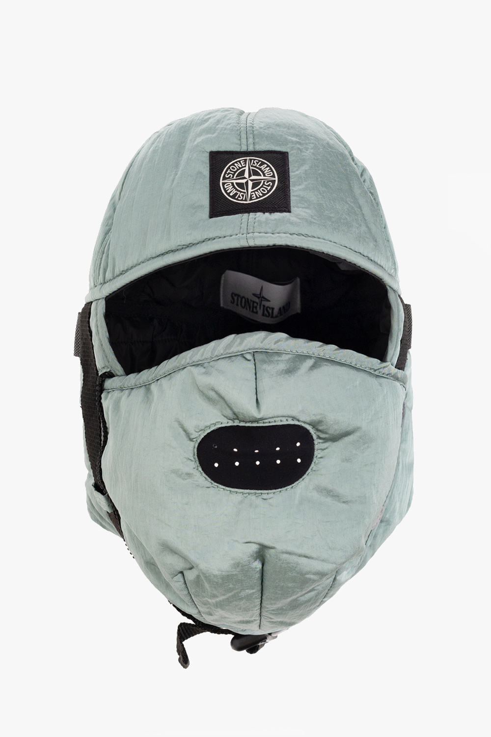 Grey Insulated baseball cap with mask Stone Island - Vitkac HK